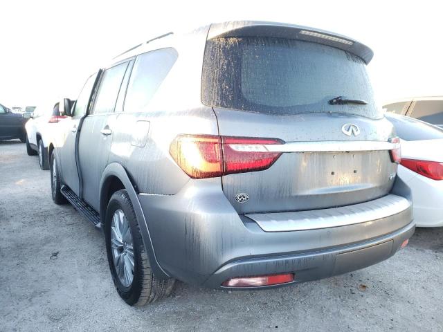 JN8AZ2NE2K9225730 - 2019 INFINITI QX80 LUXE GRAY photo 3