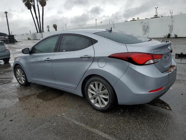 5NPDH4AE4FH636430 - 2015 HYUNDAI ELANTRA SE SILVER photo 2