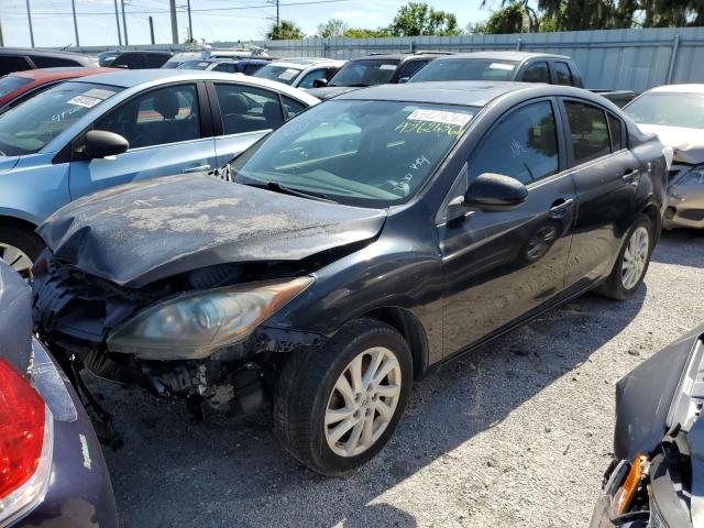 JM1BL1V79C1646731 - 2012 MAZDA 3 I BLACK photo 2