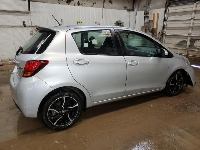 VNKKTUD3XFA014915 - 2015 TOYOTA YARIS SILVER photo 3