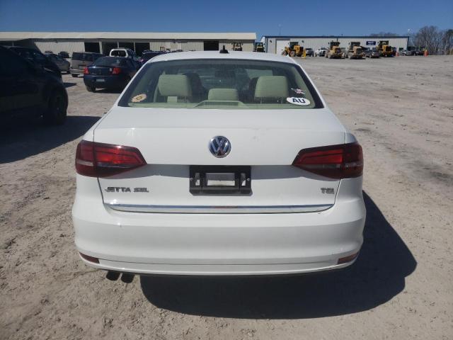 3VWL17AJ1HM300386 - 2017 VOLKSWAGEN JETTA SEL WHITE photo 6