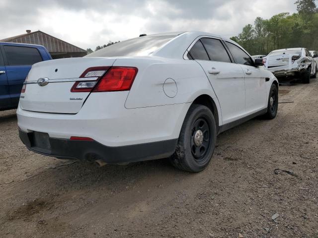 1FAHP2L84KG103272 - 2019 FORD TAURUS POLICE INTERCEPTOR WHITE photo 3