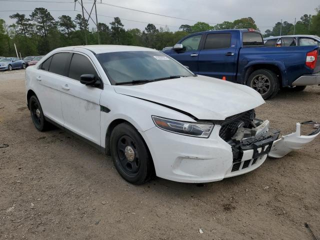 1FAHP2L84KG103272 - 2019 FORD TAURUS POLICE INTERCEPTOR WHITE photo 4