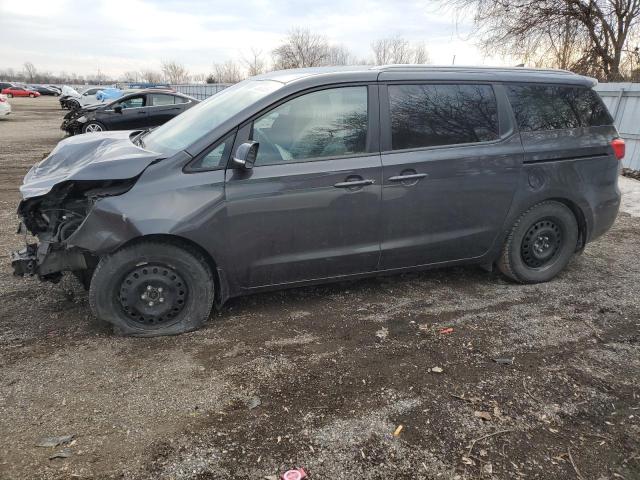 KNDMB5C18J6392978 - 2018 KIA SEDONA LX CHARCOAL photo 1