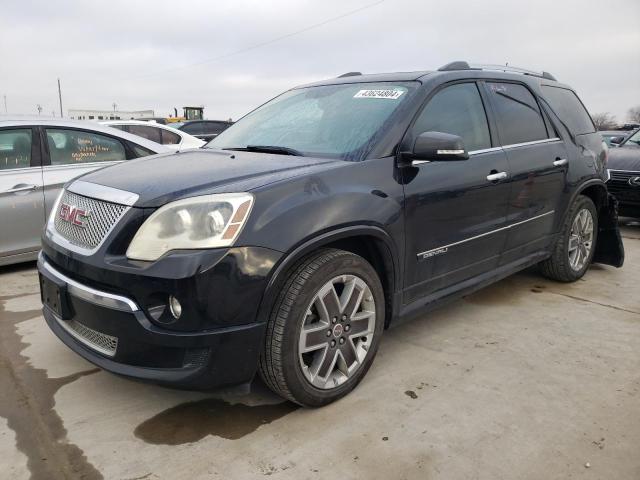 1GKKRTED0CJ354390 - 2012 GMC ACADIA DENALI BLACK photo 1