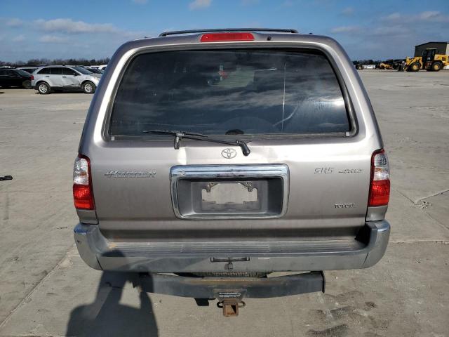 JT3HN86R120363438 - 2002 TOYOTA 4RUNNER SR5 BEIGE photo 6