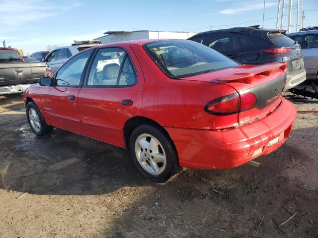 1G2JB5247X7531987 - 1999 PONTIAC SUNFIRE SE RED photo 2