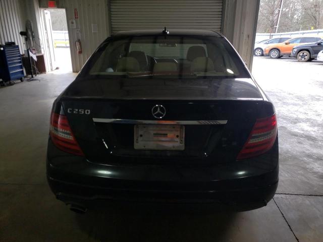 WDDGF4HB8CR224424 - 2012 MERCEDES-BENZ C 250 BLACK photo 6