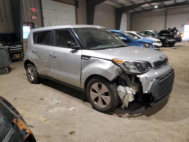 KNDJN2A28F7802863 - 2015 KIA SOUL SILVER photo 4