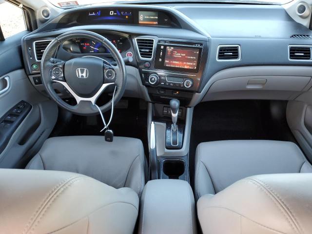 19XFB2F91FE243306 - 2015 HONDA CIVIC EXL GRAY photo 8