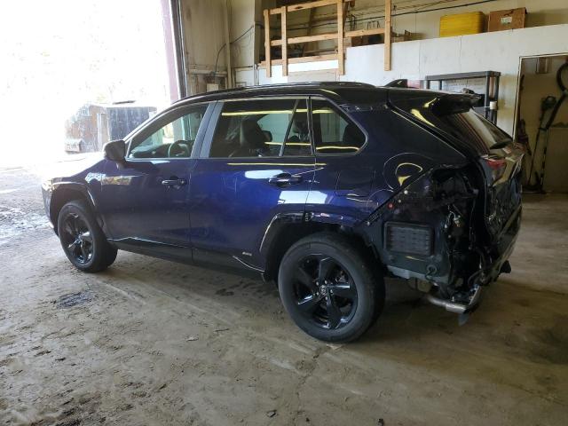 2T3EWRFV7LW052835 - 2020 TOYOTA RAV4 XSE BLUE photo 2