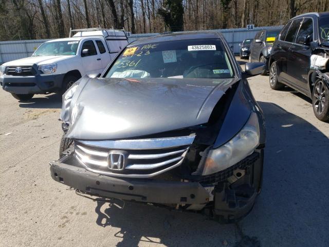 1HGCP2F84CA005185 - 2012 HONDA ACCORD EXL GRAY photo 5