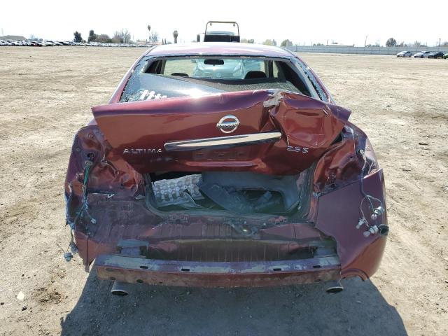 1N4AL2AP5CN449321 - 2012 NISSAN ALTIMA BASE MAROON photo 6