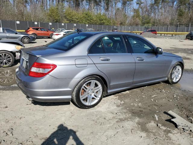 WDDGF56X79R041092 - 2009 MERCEDES-BENZ C 350 GRAY photo 3