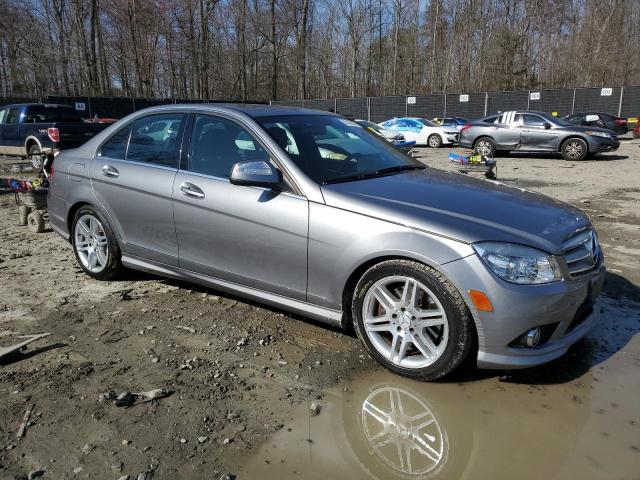 WDDGF56X79R041092 - 2009 MERCEDES-BENZ C 350 GRAY photo 4