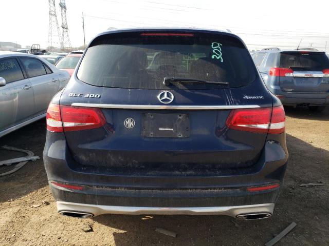 WDC0G4KB4KV160562 - 2019 MERCEDES-BENZ GLC 300 4MATIC BLUE photo 6