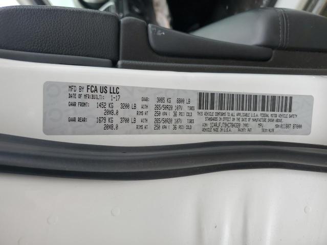 1C4RJFJT9HC784320 - 2017 JEEP GRAND CHER SUMMIT თეთრი ფოტო 13