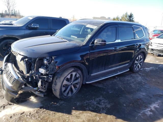 5XYP5DHC8LG071919 - 2020 KIA TELLURIDE SX BLACK photo 1