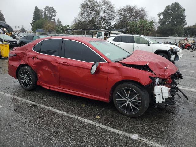 4T1G31AK8PU049196 - 2023 TOYOTA CAMRY SE NIGHT SHADE RED photo 4