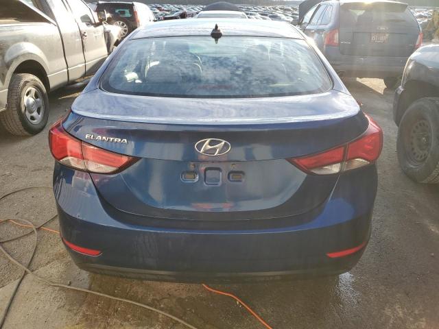 5NPDH4AE5GH740734 - 2016 HYUNDAI ELANTRA SE BLUE photo 6