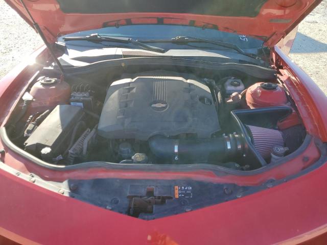 2G1FA1E32C9158522 - 2012 CHEVROLET CAMARO LS RED photo 11