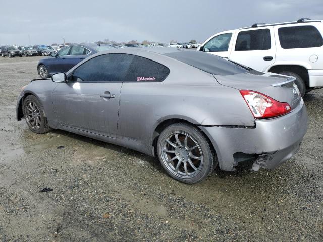 JNKCV64E38M116481 - 2008 INFINITI G37 BASE GRAY photo 2