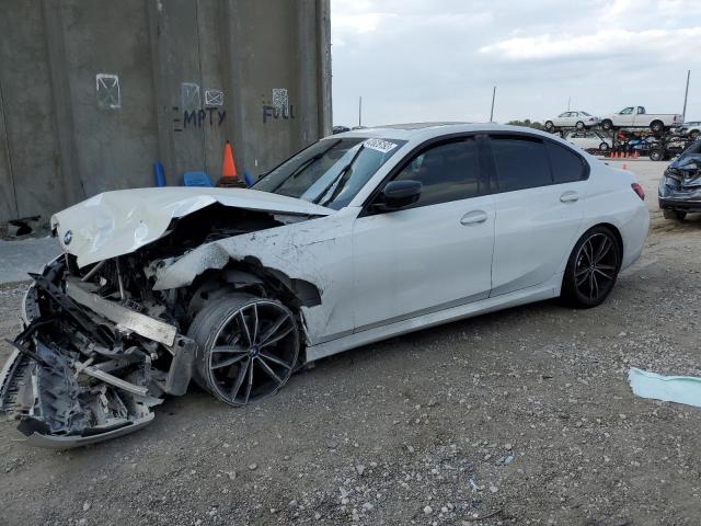 3MW5R1J00M8C04032 - 2021 BMW 330I WHITE photo 1