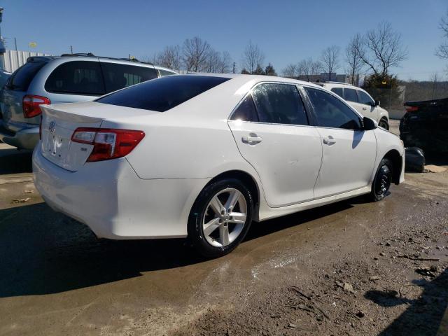 4T1BF1FK2CU176983 - 2012 TOYOTA CAMRY BASE WHITE photo 3