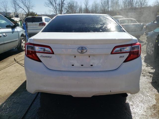 4T1BF1FK2CU176983 - 2012 TOYOTA CAMRY BASE WHITE photo 6