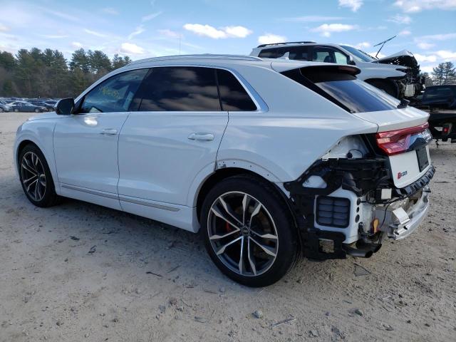 WA1AWBF13ND009249 - 2022 AUDI SQ8 PREMIUM PLUS WHITE photo 2