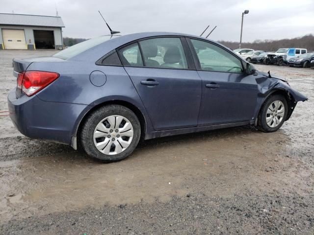 1G1PA5SGXD7234252 - 2013 CHEVROLET CRUZE LS BLUE photo 3