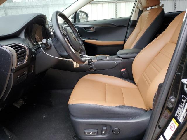 JTJYARBZ5K2139920 - 2019 LEXUS NX 300 BASE შავი ფოტო 7