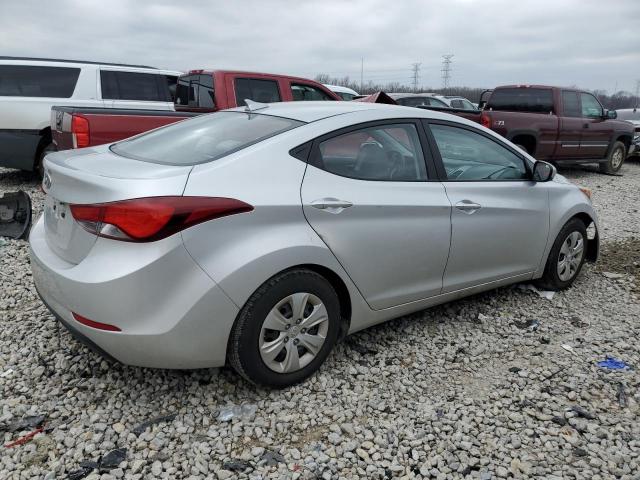 5NPDH4AE5GH691244 - 2016 HYUNDAI ELANTRA SE SILVER photo 3