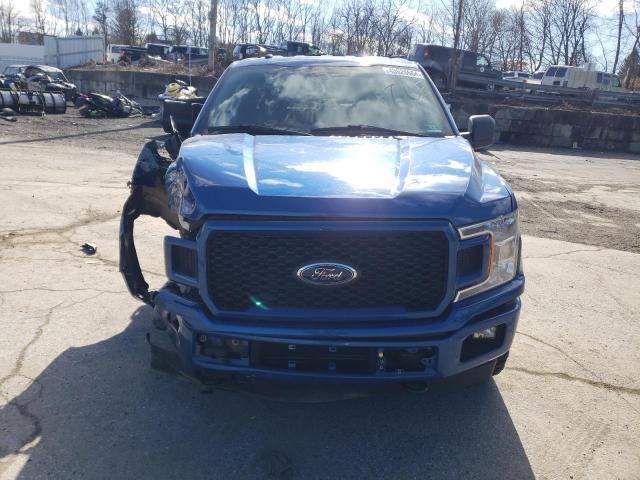 1FTEX1EP0JKE74517 - 2018 FORD F150 SUPER CAB BLUE photo 5