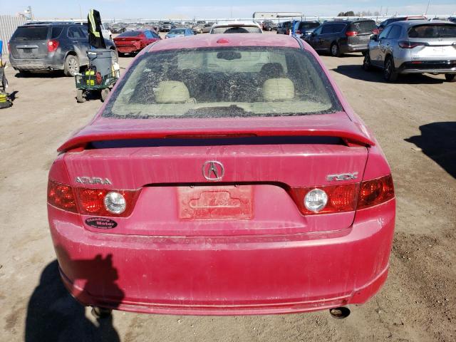 JH4CL96915C032717 - 2005 ACURA TSX PINK photo 6