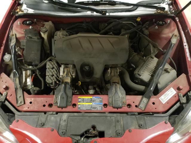 2G2WP552671143258 - 2007 PONTIAC GRAND PRIX RED photo 11