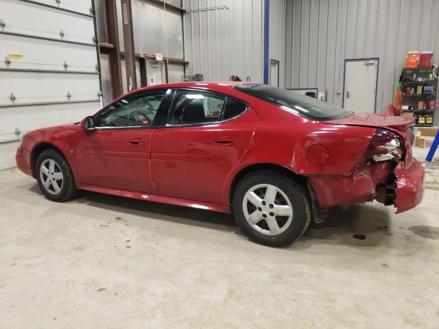 2G2WP552671143258 - 2007 PONTIAC GRAND PRIX RED photo 2