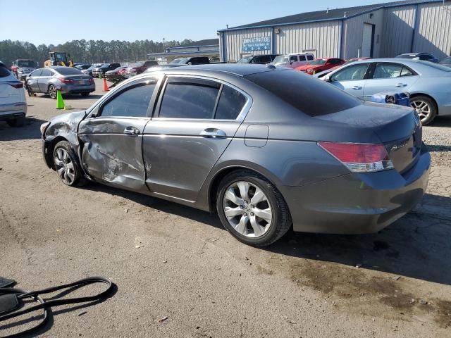 1HGCP36829A019522 - 2009 HONDA ACCORD EXL GRAY photo 2