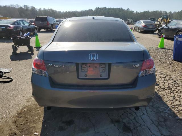 1HGCP36829A019522 - 2009 HONDA ACCORD EXL GRAY photo 6