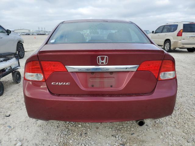 2HGFA1F68AH520258 - 2010 HONDA CIVIC LX-S 红色 照片 6