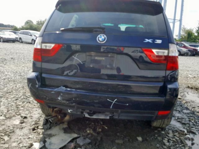 WBXPC9C46AWJ37051 - 2010 BMW X3 XDRIVE30I  photo 9