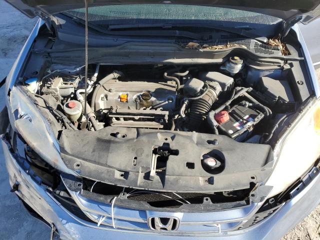 JHLRE4H54BC008557 - 2011 HONDA CR-V EX BLUE photo 12