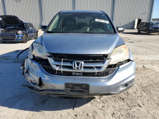 JHLRE4H54BC008557 - 2011 HONDA CR-V EX BLUE photo 5