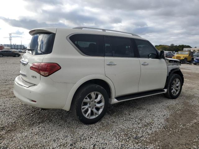 JN8AZ2NC9C9316672 - 2012 INFINITI QX56 WHITE photo 3