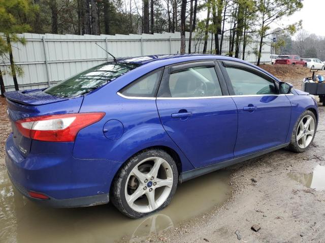 1FADP3J28DL149197 - 2013 FORD FOCUS TITANIUM BLUE photo 3