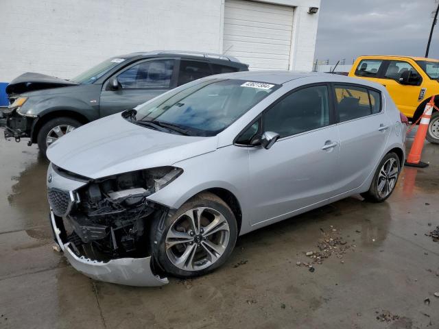 KNAFX5A88G5619236 - 2016 KIA FORTE EX SILVER photo 1