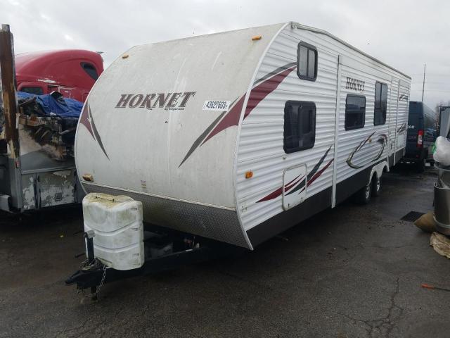 4YDT32B2XB7201071 - 2011 KEYSTONE HORNET TWO TONE photo 2