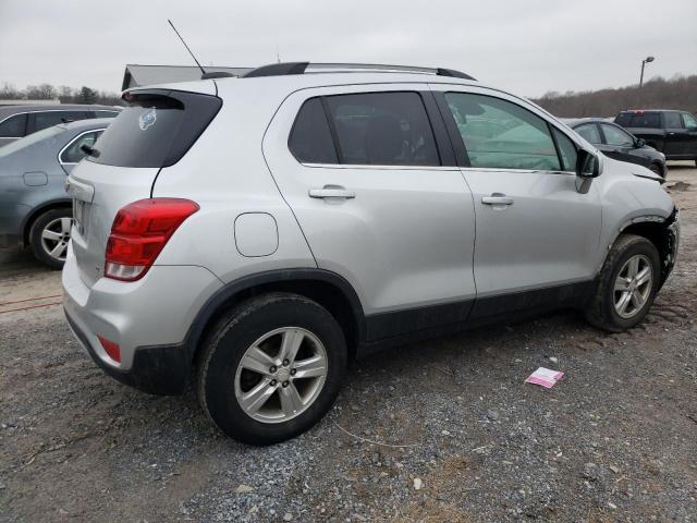 3GNCJPSBXHL134859 - 2017 CHEVROLET TRAX 1LT SILVER photo 3