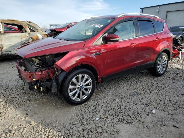 1FMCU9J98HUA22377 - 2017 FORD ESCAPE TITANIUM BLACK photo 1