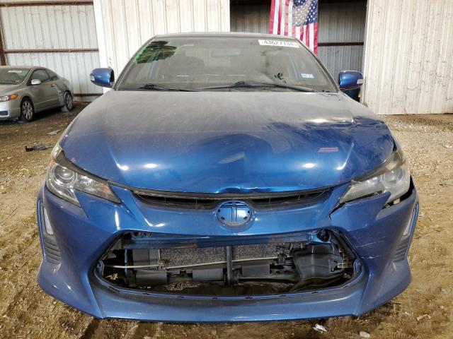 JTKJF5C73E3081647 - 2014 TOYOTA SCION TC BLUE photo 5